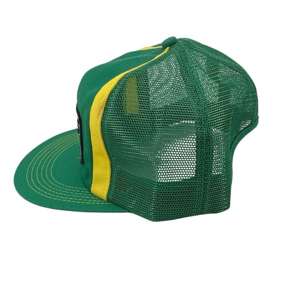 VTG 80s Lynks Seeds Trucker Hat Cap Adjustable K Brand Farmer Snapback USA (H10) - Picture 4 of 9